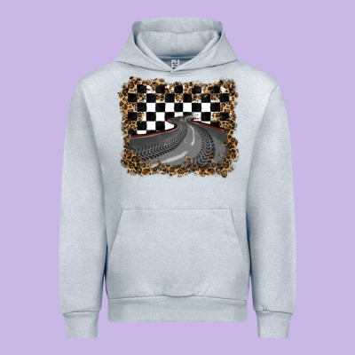 Leopard Racing  Background Urban Hoodie Designed By Ranaportraitstore