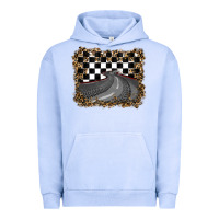 Pigment Grape Ice leopard racing  background Urban Hoodie - RanaPortraitStore