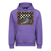 Tulip leopard racing  background Urban Hoodie - RanaPortraitStore