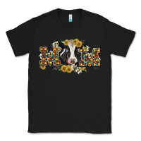 Black Mom with cow Classic Tee - CowGirlArtShop
