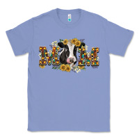 Colony Blue Mom with cow Classic Tee - CowGirlArtShop