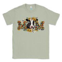 Matcha Mom with cow Classic Tee - CowGirlArtShop