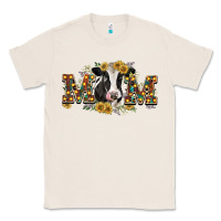 Natural Mom with cow Classic Tee - CowGirlArtShop