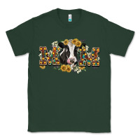 Sports Green Mom with cow Classic Tee - CowGirlArtShop