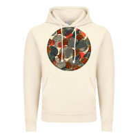 Vintage Artic african fabric pattern round earrings 5 Vintage Hoodie - BundleAndBundleShop