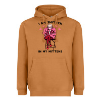 Meerkat funny i am smitten in my mittens bernie Heavyweight Hoodie - artisFamous
