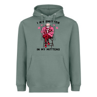 Sage funny i am smitten in my mittens bernie Heavyweight Hoodie - artisFamous