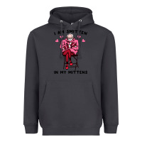 Smoke funny i am smitten in my mittens bernie Heavyweight Hoodie - artisFamous