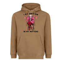 Toasted Coconut funny i am smitten in my mittens bernie Heavyweight Hoodie - artisFamous