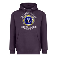Plum inauguration day Heavyweight Hoodie - artisFamous