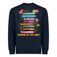 Navy the original women of the bible books full color Heavyweight Sweatshirt - JahusDesignShop