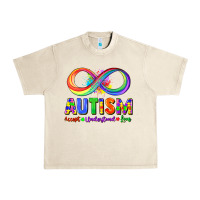 Sandshell Autism accept understand love Urban Heavy Tee - FaDigitalArtStudio