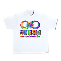 White Autism accept understand love Urban Heavy Tee - FaDigitalArtStudio