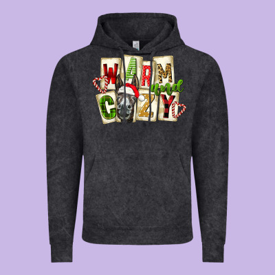 Warm And Cozy Donkey Vintage Hoodie Designed By Fadigitalartstudio