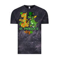 Cloud Black my first st. patricks day Vintage Tee - FaDigitalArtStudio