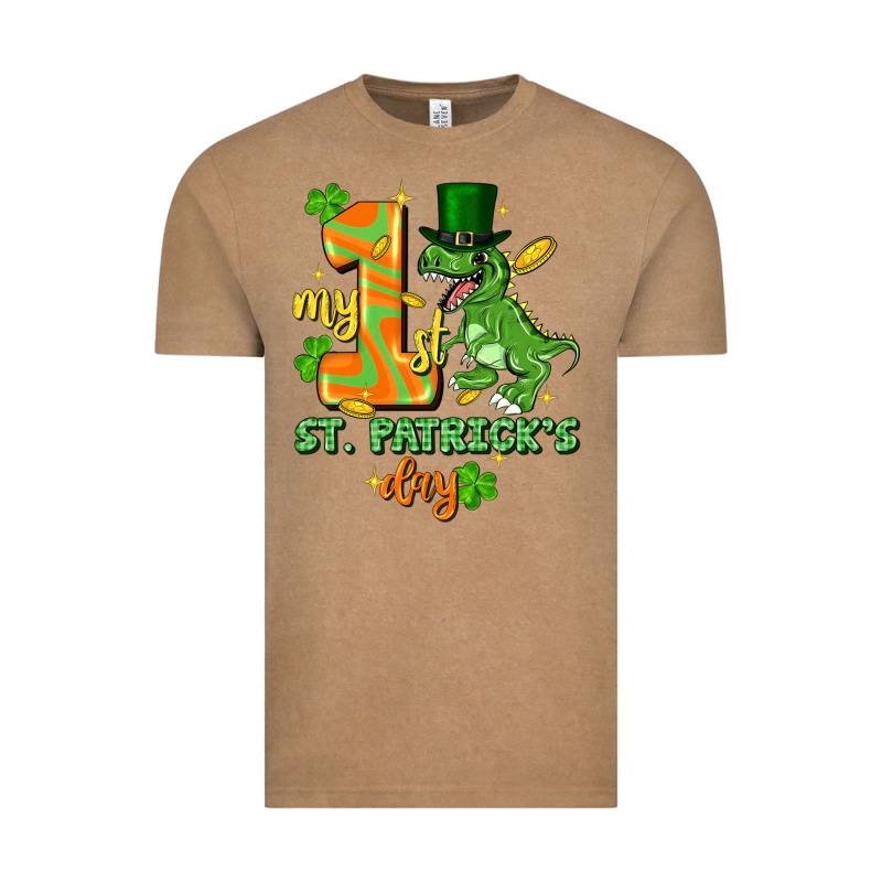 My First St. Patricks Day Vintage Tee by FaDigitalArtStudio | Teevron