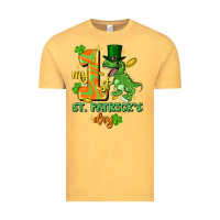 Vintage Mustard my first st. patricks day Vintage Tee - FaDigitalArtStudio