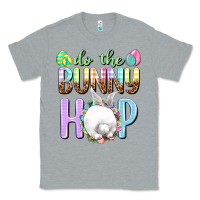 Heather Grey Do the bunny hop Easter Day Classic Tee - HowdyJamesFarm