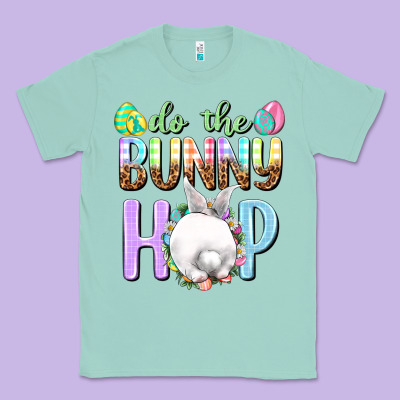 Do The Bunny Hop Easter Day Classic Tee Designed By Howdyjamesfarm