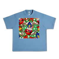 Pebble Blue christmas coffee cups bell and candy cane with leopard and plaid Urban Heavy Tee - BundleAndBundleShop