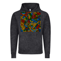 Vintage Arctic african geometric seamless pattern Vintage Hoodie - BundleAndBundleShop