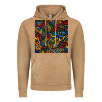 Vintage Camel african geometric seamless pattern Vintage Hoodie - BundleAndBundleShop