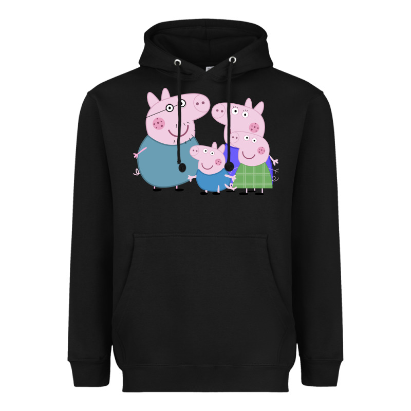 Peppa Pig Family Heavyweight Hoodie by artisFamous | Teevron
