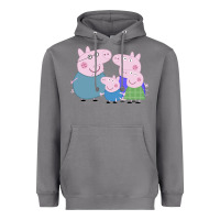 Storm peppa pig family Heavyweight Hoodie - artisFamous