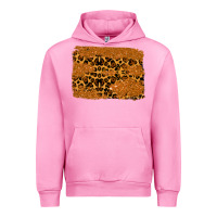 Fuchsia Pink leopard glitter background Urban Hoodie - RanaPortraitStore
