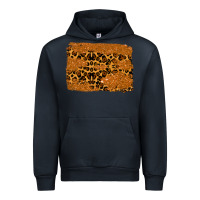Navy leopard glitter background Urban Hoodie - RanaPortraitStore