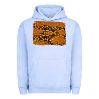 Pigment Grape Ice leopard glitter background Urban Hoodie - RanaPortraitStore
