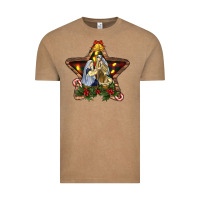Vintage Coffee christmas baby jesus oh holly night Vintage Tee - RanaPortraitStore
