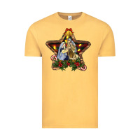 Vintage Mustard christmas baby jesus oh holly night Vintage Tee - RanaPortraitStore