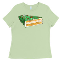 Matcha green christmas cake fa element 1 Ladies Tee - FaDigitalArtStudio