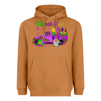 Meerkat mardi gras truck gnome Heavyweight Hoodie - JahusDesignShop