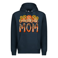 Navy basketball mom Premium Hoodie - RacoonDesign