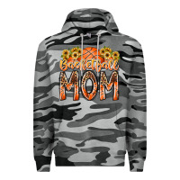 Slate Camo basketball mom Premium Hoodie - RacoonDesign
