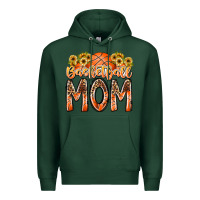 Sports Green basketball mom Premium Hoodie - RacoonDesign