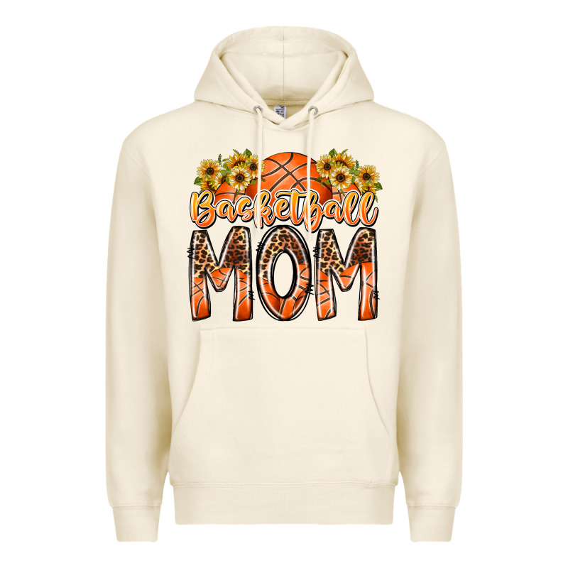 Basketball Mom Premium Hoodie by RacoonDesign | Teevron