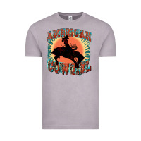 Vintage Zinc American cowgirl 4th of july Vintage Tee - FaDigitalArtStudio