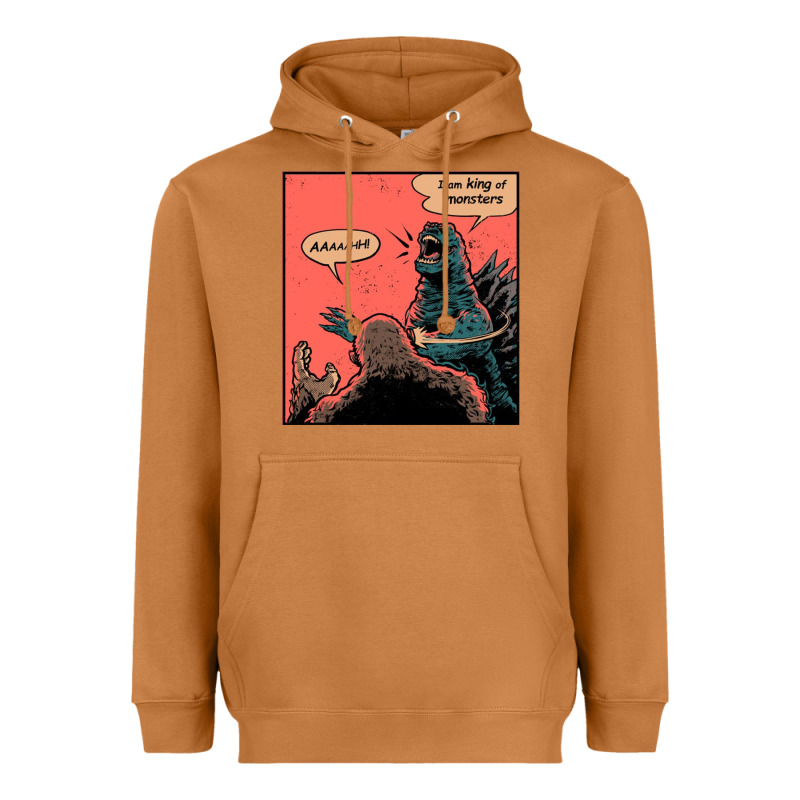 I Am King Of Monsters Heavyweight Hoodie by artisFamous | Teevron