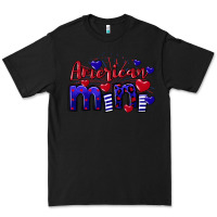 Black American Mini  4th of July Premium Tee - CowGirlArtShop