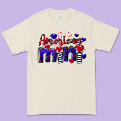 American Mini  4th Of July Premium Tee Designed By Cowgirlartshop