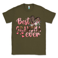Army Green Best Grandma ever Mother's Day Classic Tee - CowGirlArtShop