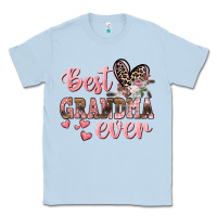 Dusty Blue Best Grandma ever Mother's Day Classic Tee - CowGirlArtShop