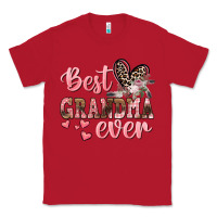 Red Best Grandma ever Mother's Day Classic Tee - CowGirlArtShop