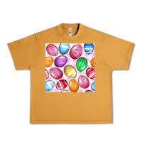Peanut Butter Easter Eggs Seamless Pattern Urban Heavy Tee - BundleAndBundleShop