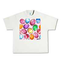 Pistachio Easter Eggs Seamless Pattern Urban Heavy Tee - BundleAndBundleShop