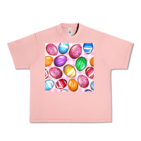 Salmon Easter Eggs Seamless Pattern Urban Heavy Tee - BundleAndBundleShop