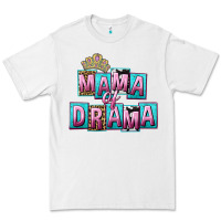 White Mama of Drama Mother's Day Premium Tee - CowGirlArtShop